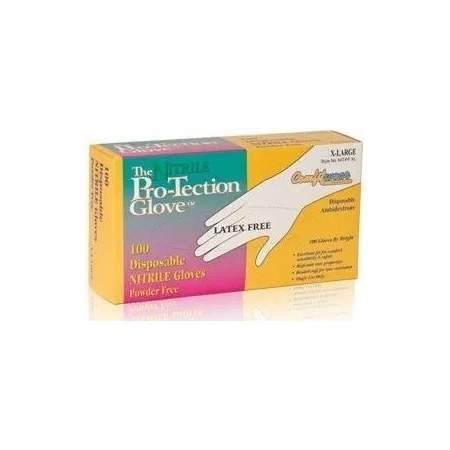 Comfitwear Disposable Gloves, 5 mil Palm, Nitrile, XL NIT-PF-XL